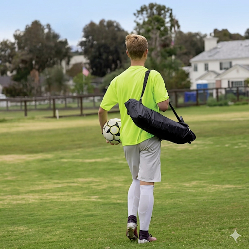 Arco de Futbol Plegable